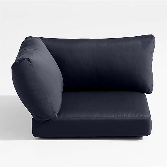 Replacement Abaco Canvas Navy Sunbrella ® Outdoor Corner Chair Cushions