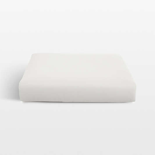 Replacement Abaco Canvas White Sunbrella ® Ottoman Cushion
