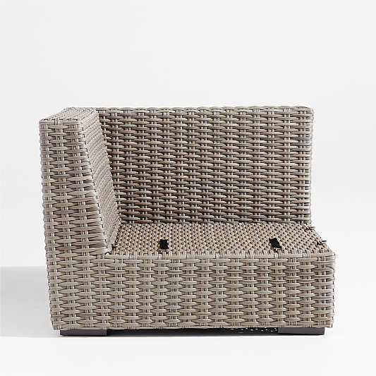 Abaco Resin Wicker Corner Outdoor Chair