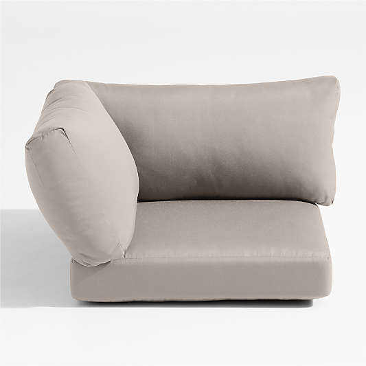Replacement Abaco Cast Ash Sunbrella ® Outdoor Corner Chair Cushions