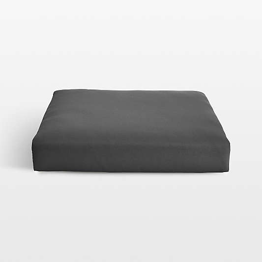 Replacement Abaco Cast Charcoal Sunbrella ® Ottoman Cushion