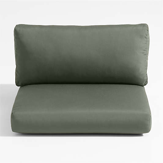 Replacement Abaco Cast Sage Sunbrella ® Outdoor Left/Right-Arm Chair Cushions