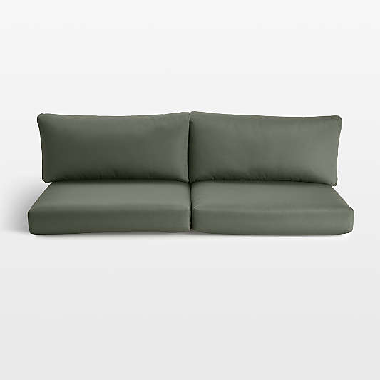 Replacement Abaco Cast Sage Sunbrella ® Outdoor Sofa Cushions