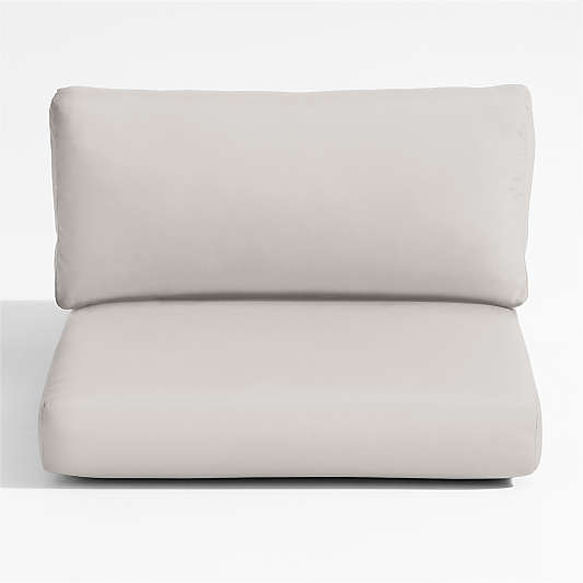 Replacement Abaco Cast Silver Sunbrella ® Outdoor Left/Right-Arm Chair Cushions