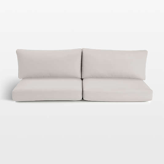 Replacement Abaco Cast Silver Sunbrella ® Outdoor Sofa Cushions