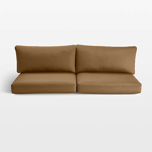 Replacement Abaco Cast Teak Sunbrella ® Outdoor Sofa Cushions