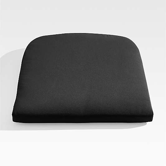 Replacement Abaco Canvas Black Sunbrella ® Dining Chair Cushion