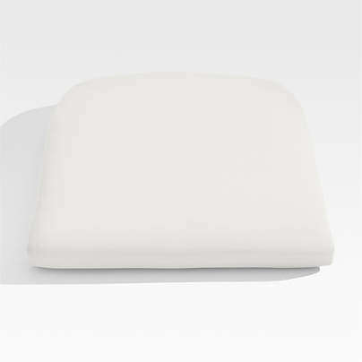 Replacement Abaco Canvas White Sunbrella ® Dining Chair Cushion