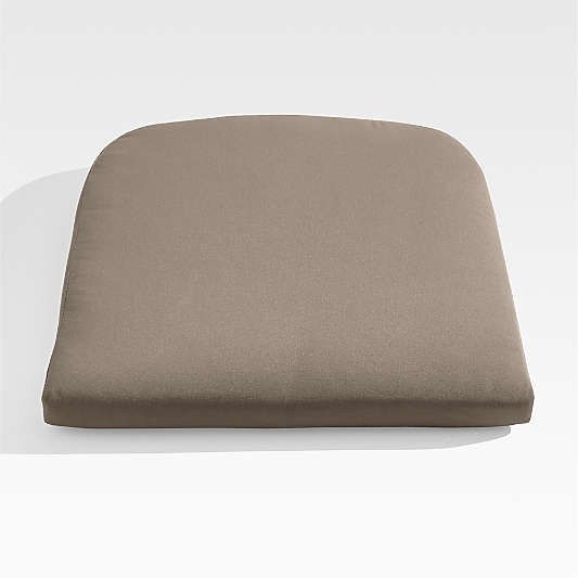 Replacement Abaco Cast Shale Sunbrella ® Dining Chair Cushion