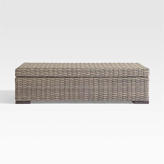 Abaco Resin Wicker Outdoor Storage Chest