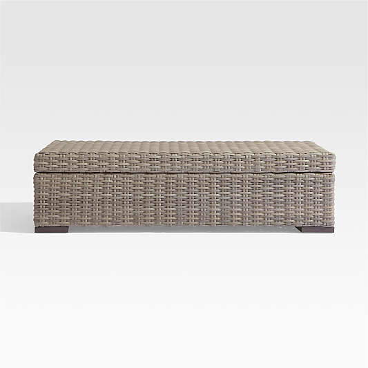 Wicker Storage Basket Crate & Barrel Canada