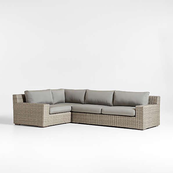 Waterproof discount outdoor sectional