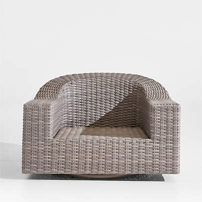 Abaco All-Weather Wicker Outdoor Swivel Lounge Chair Frame