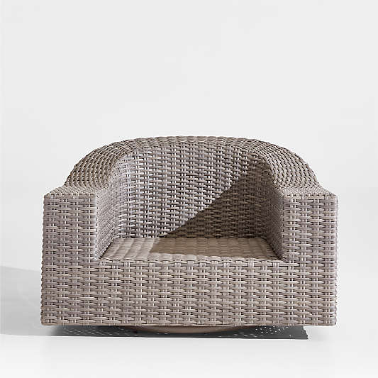 Abaco All-Weather Wicker Outdoor Swivel Lounge Chair Frame