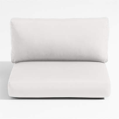 Abaco White Sunbrella Outdoor Left/Right-Arm Chair Cushions + Reviews