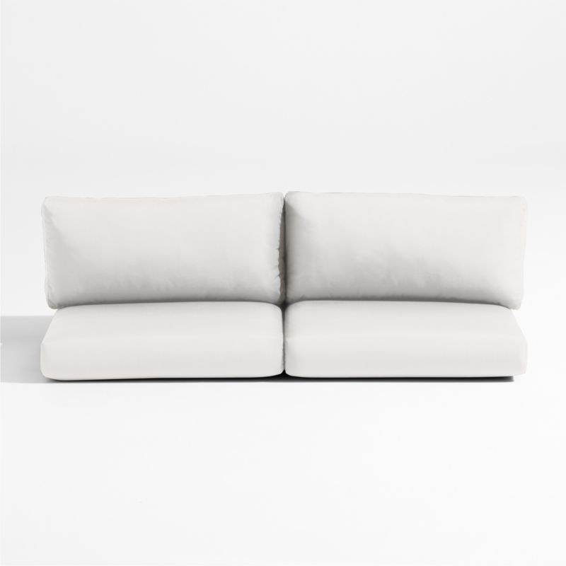 Abaco White Sunbrella ® Outdoor Sectional Sofa Cushions