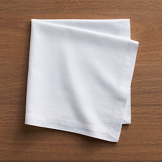 Abode White Cloth Dinner Napkin