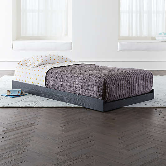 Abridged Charcoal Glaze Rolling Kids Twin Bed