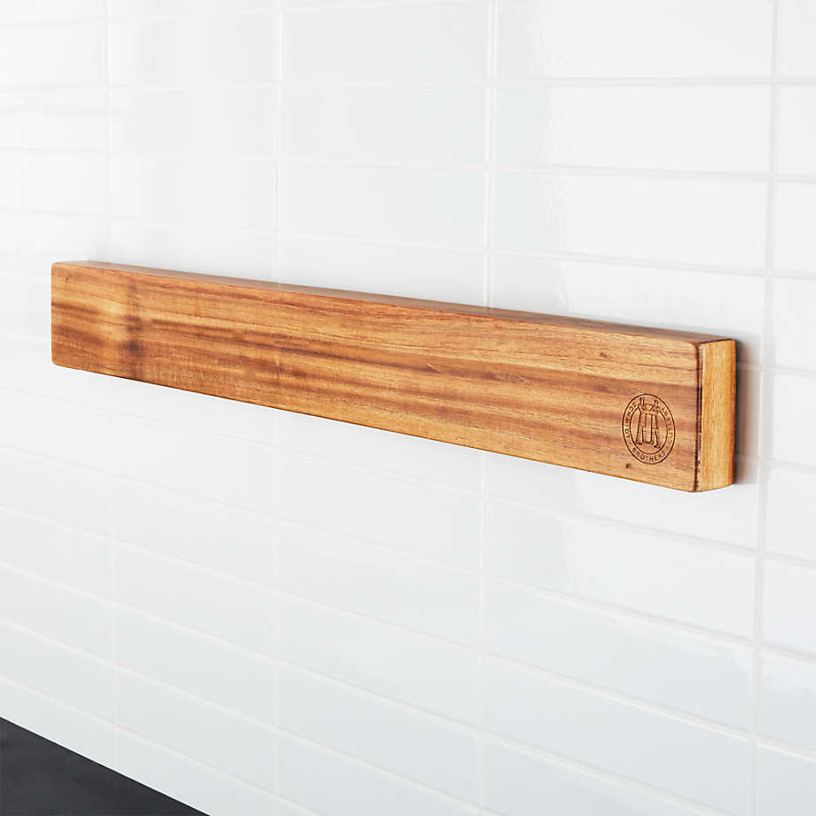 Schmidt Brothers ® Acacia 24" Magnetic Wall Bar