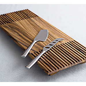 Boska Stainless Steel Mini Cheese Knife Set + Reviews, Crate & Barrel