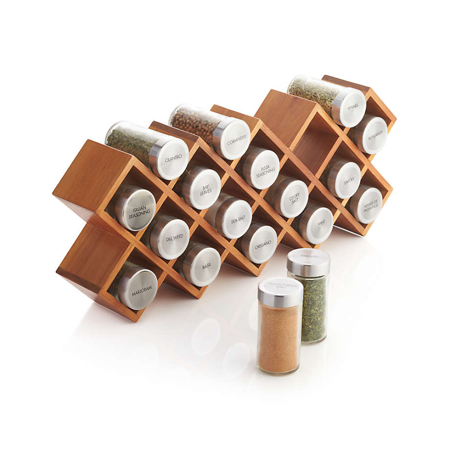 Rotating Spice Rack 20 Spice Jars BUY HERE NOW