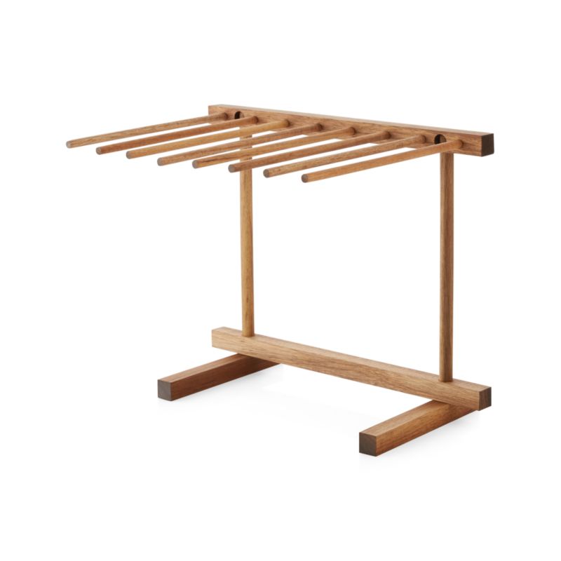 Acacia Pasta Drying Rack + Reviews | Crate & Barrel