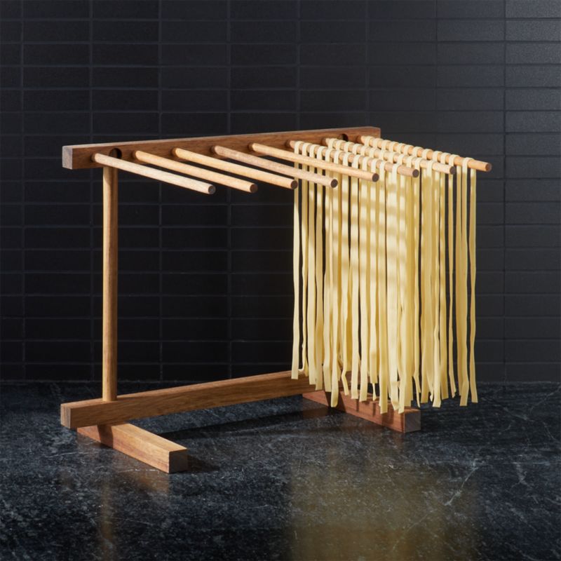 Acacia Pasta Drying Rack + Reviews