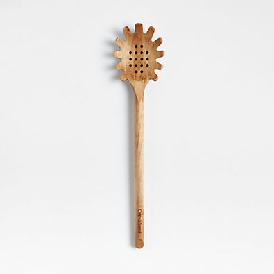 View Crate & Barrel Acacia Pasta Spoon details