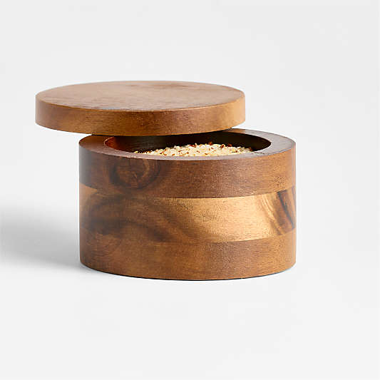 Acacia Salt Cellar