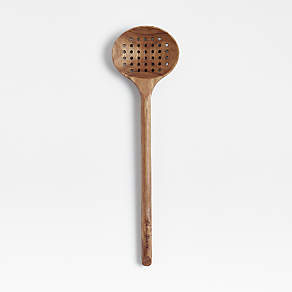 Acacia Pasta Spoon  The Container Store