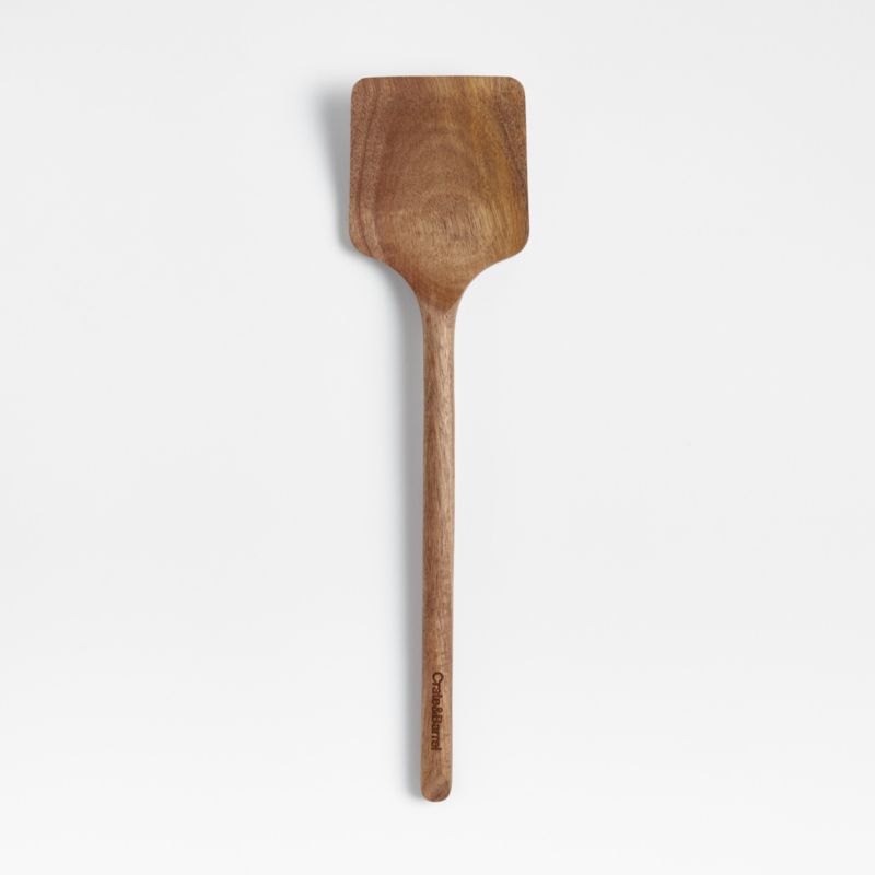 Viewing product image Crate & Barrel Acacia Solid Turner - image 1 of 10