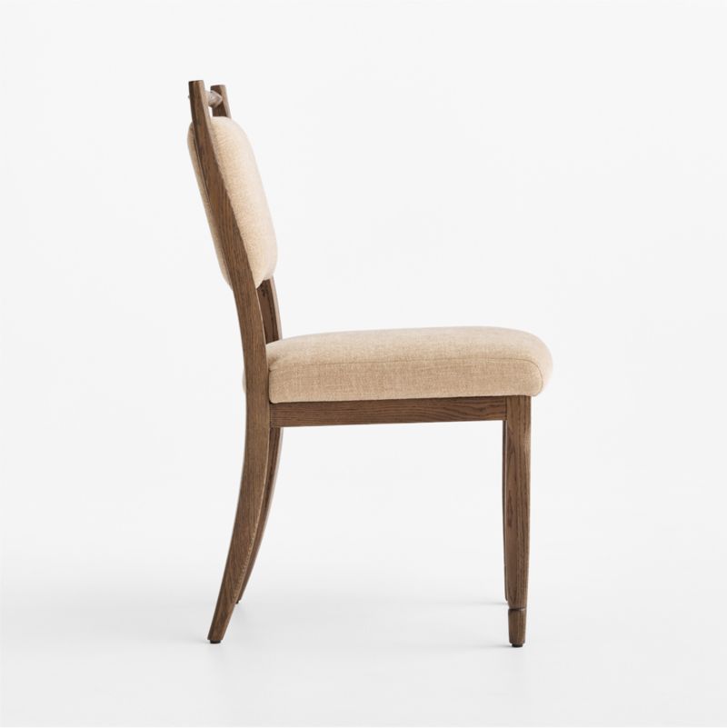 Acland Warm Brown Oak Wood Dining Chair - image 3 of 6
