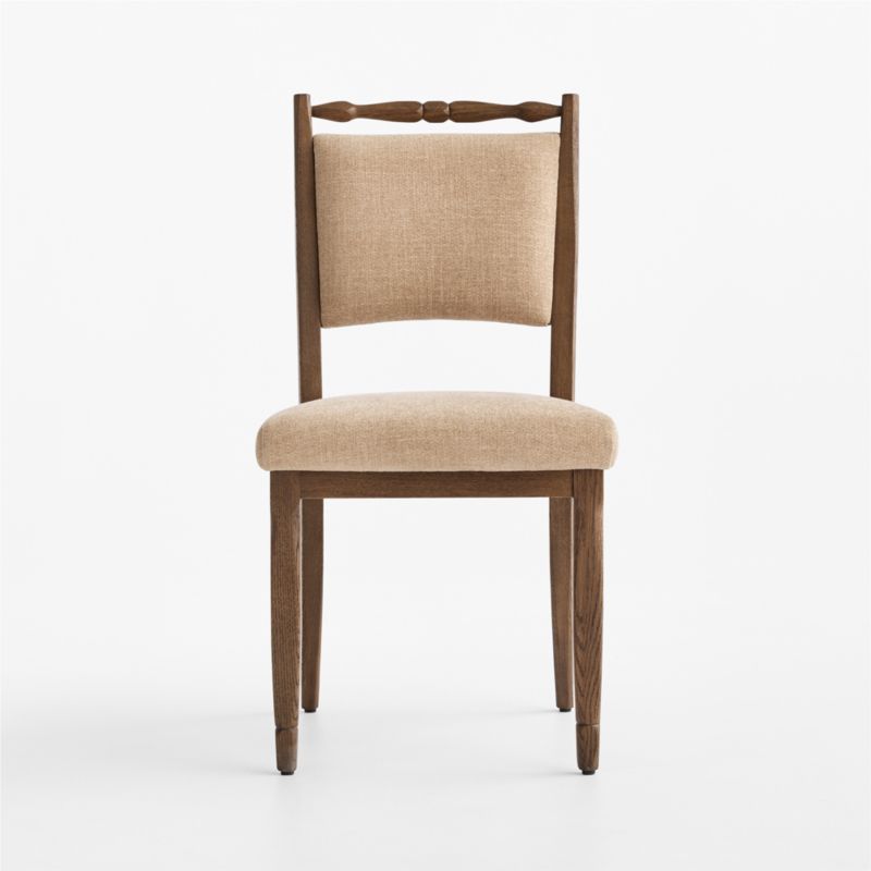 Acland Warm Brown Oak Wood Dining Chair - image 2 of 6