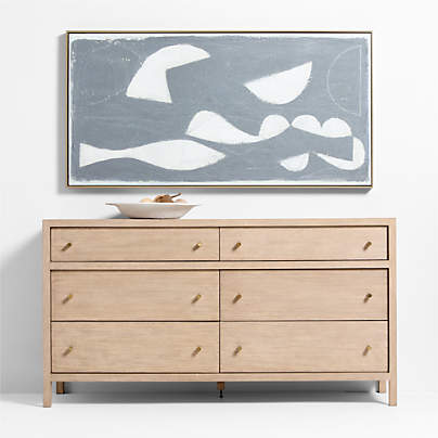 "Across the Universe" by Karen Parisian 30.5"x59.5" Framed Wall Art Print