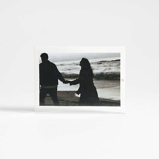 Acrylic 5x7 Block Tabletop Picture Frame