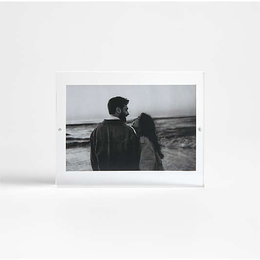 Acrylic 6x8 Block Tabletop Picture Frame