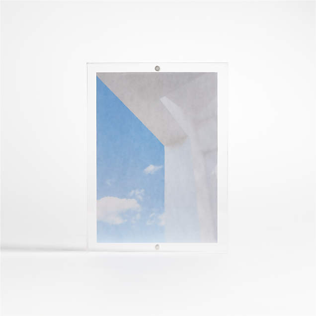 Acrylic Block Picture Frames Crate & Barrel
