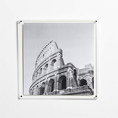 Acrylic Photo Blocks with Engraving, Photo Prints Mounted under