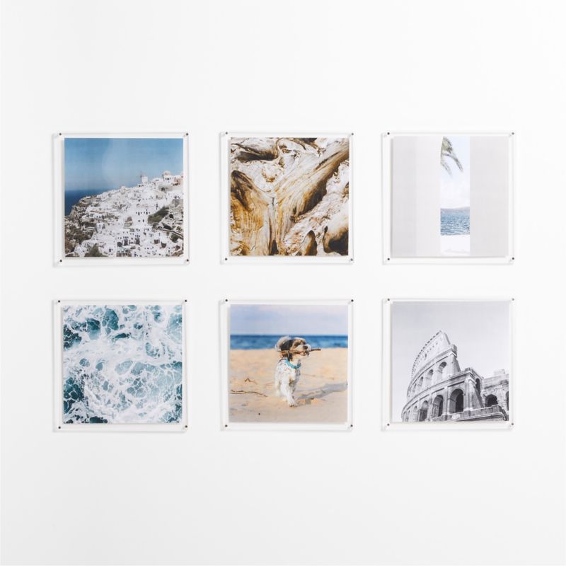 Piece Acrylic Block 11x11 Gallery Wall Frame Set