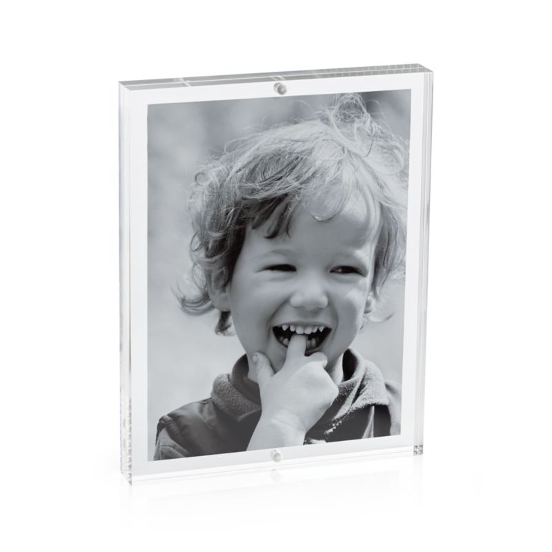 Acrylic 6x8 Block Tabletop Picture Frame - image 10 of 11