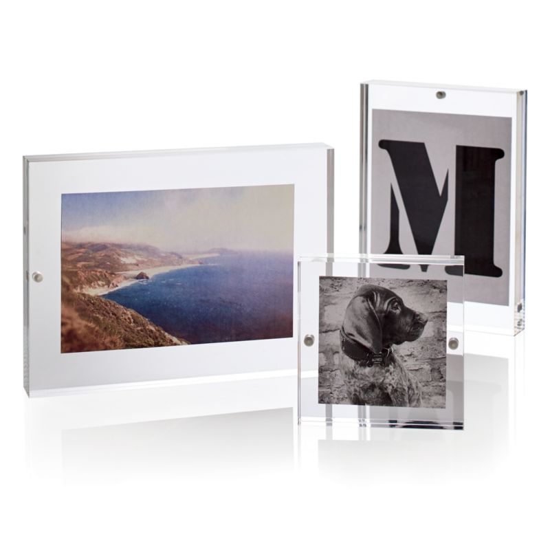 Acrylic 6x8 Block Tabletop Picture Frame - image 9 of 11