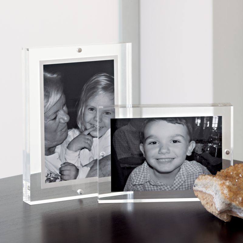 Acrylic 6x8 Block Tabletop Picture Frame - image 8 of 11