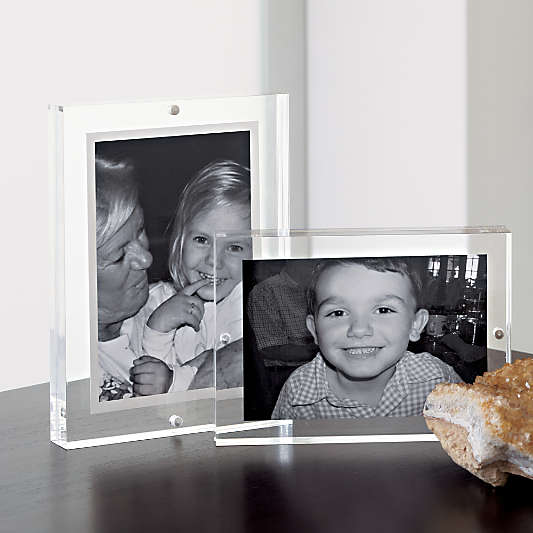 Acrylic Block Tabletop Picture Frames