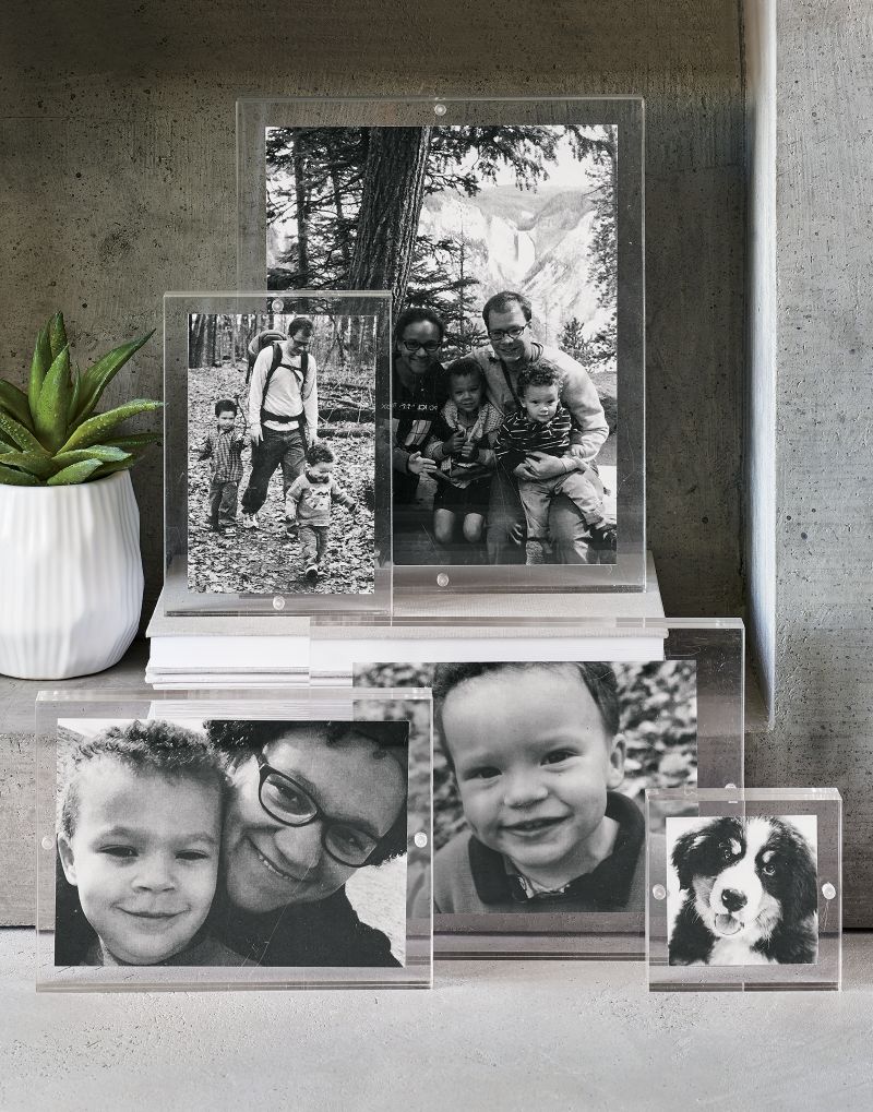 Acrylic 6x8 Block Tabletop Picture Frame - image 4 of 11