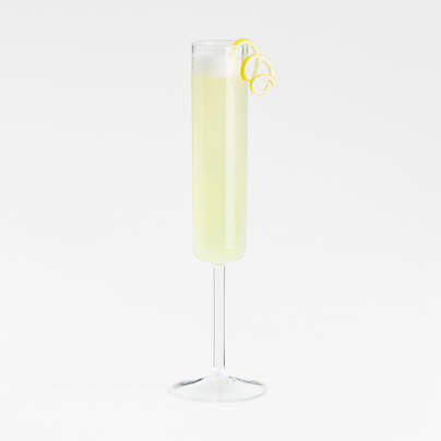 Edge Acrylic Champagne Glass