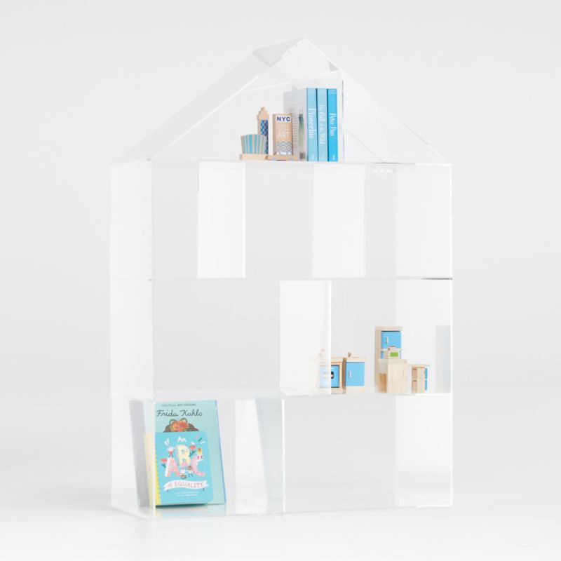 House-Shaped Acrylic Bookcase - image 0 of 11