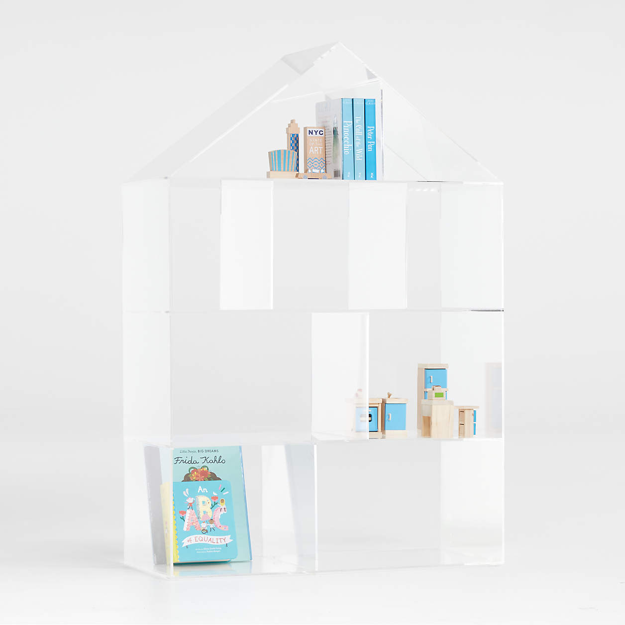 Acrylic House Kids Bookcase + Reviews Crate & Kids Canada