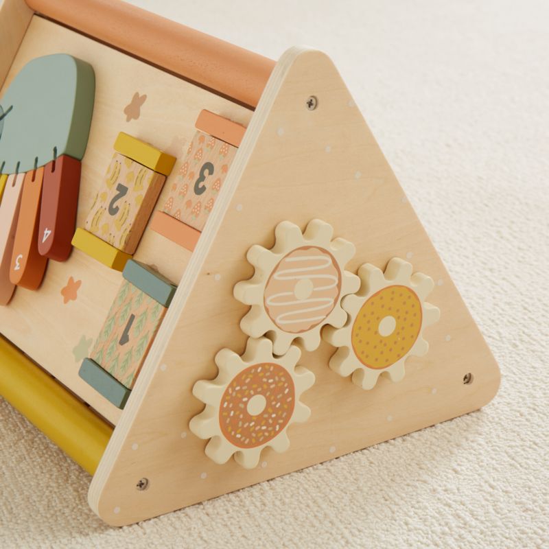 Wonder & Wise by Asweets Wooden Triangle Baby Activity Toy - image 4 of 9