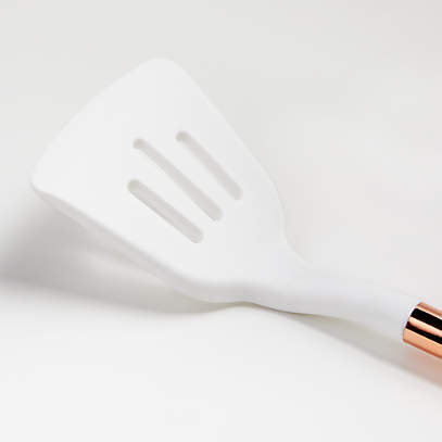 Ada White Silicone Ladle with Copper Handle + Reviews