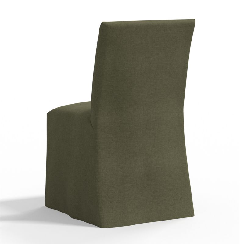 Addison Sage Green Slipcovered Dining Chair - image 4 of 9